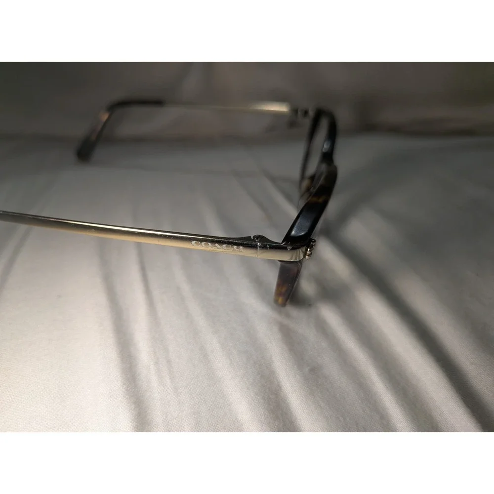 COACH HC6142 5120 Dark Tortoise Womens Rectangle Eyeglasses 51-17-140